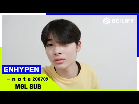 [-note] 200709 NI-KI ENHYPEN (MGL SUB