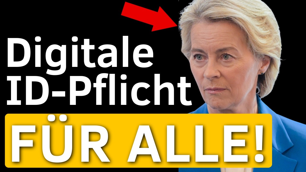 JETZT FIX! Von der Leyen kündigt verpflichtende App für ALLE EU-Bürger an!