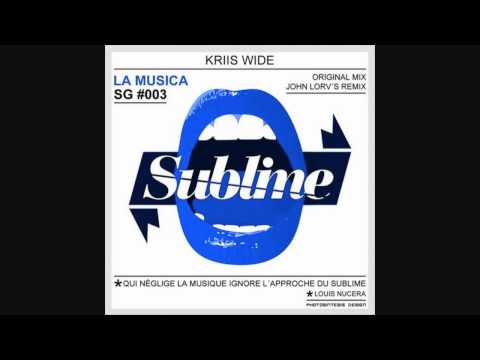 KRIIS WIDE - LA MUSICA EP