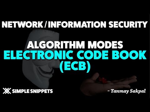image-What is ECB encryption mode?