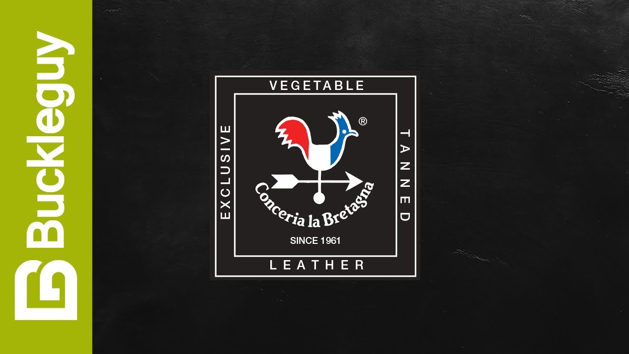 Conceria La Bretagna, Invecchiato | Black | Veg Tan Leather Demo