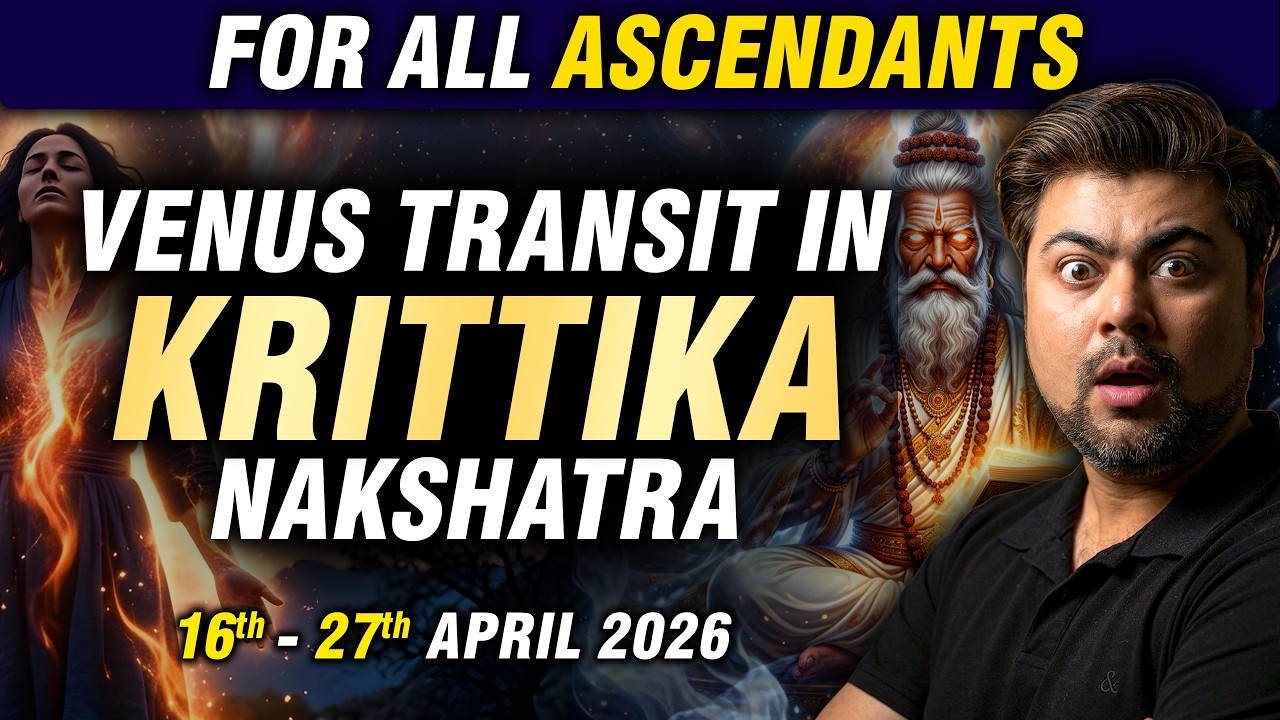 For All Ascendants | Venus transit in Krittika Nakshatra | 16 - 27 April 2026 | Analysis by Punneit
