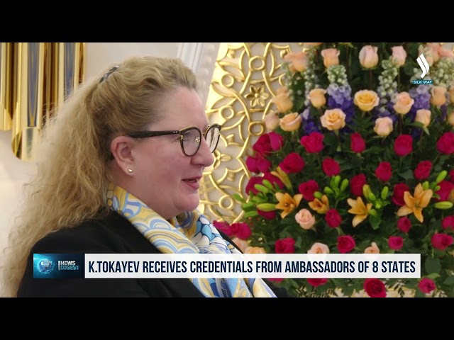 President Tokayev receives credentials from ambassadors of 8 states