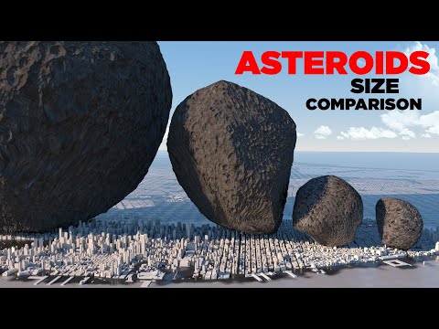 ASTEROIDS Size Comparison 🌑