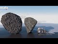 Asteroids -- Size Comparison (strikerliker) - Známka: 1, váha: malá