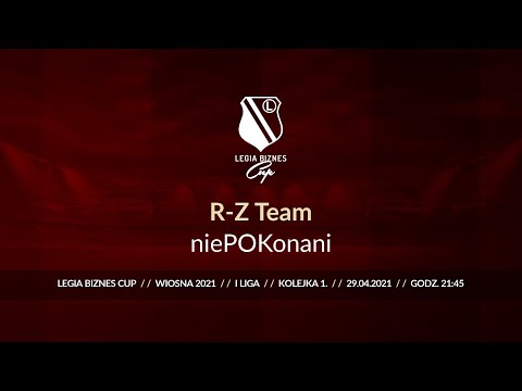 Skrót spotkania R-Z Team - niePOKonani ( Legia Biznes Cup Wiosna 2021 )