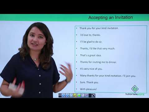 Alternative Ways of Inviting Accepting and Refusing Invitations