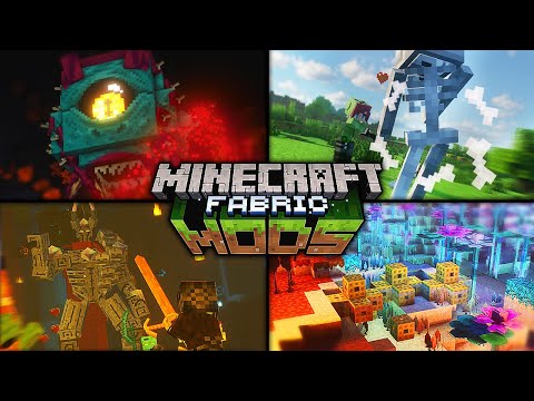 🔥 INSANE!! 20 BEST Fabric Mods for Minecraft ✨ MUST SEE!!