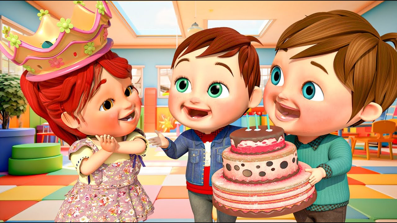 お誕生日おめでとう  - その他のキッズソング - 子供の歌と童謡 - バナナ カーツーン