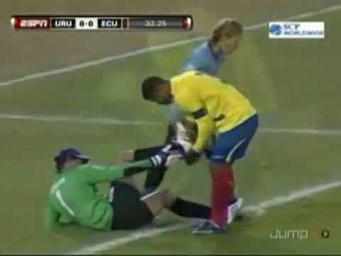 Uruguay 0 Ecuador 0  Eliminatorias Sudafrica 2010