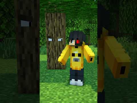 Ethobot - Minecraft but TREES CAN TALK #shorts