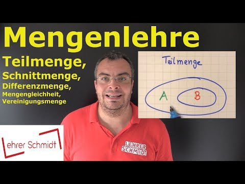Set theory | Subset, intersection, difference set, union | Lehrerschmidt