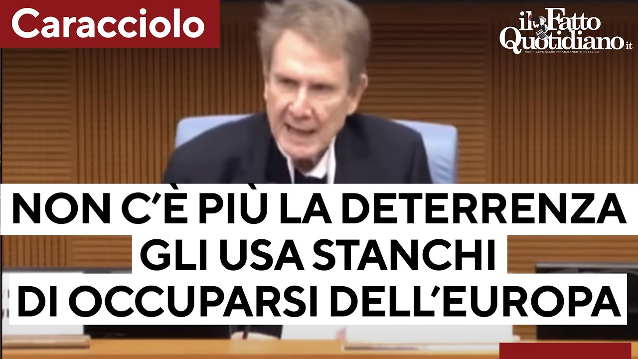Guerra, Caracciolo: "Non c'è più la deterrenza. Gli Usa si sono stancati di occuparsi dell'Europa"