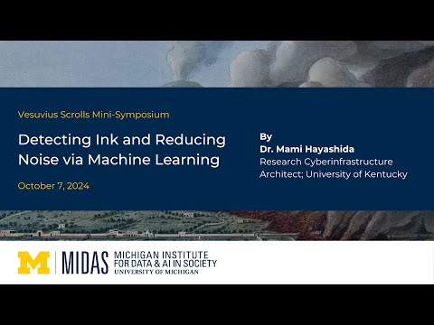 Detecting Ink and Reducing Noise via Machine Learning | Dr. Mami Hayashida | 2025