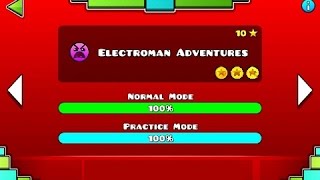 Cover art for Geometry Dash - Electroman Adventures