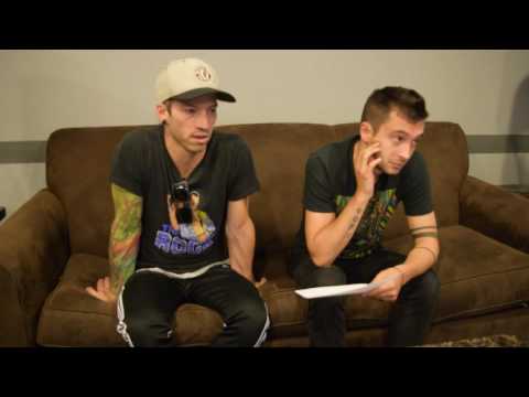Twenty One Pilots Answers Questions from Lansing-Area 97.5 NOW FM Listeners