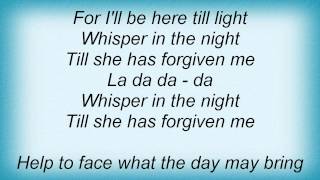 Electric Light Orchestra - Whisper In The Night Lyrics