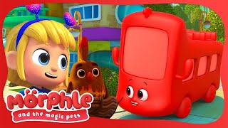 Big Red Morphle Bus! 📖 Learning Videos For Kids 📖 Education For Toddlers