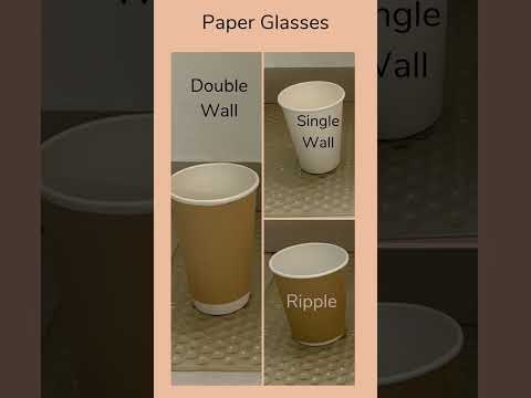 250ml disposable paper cup