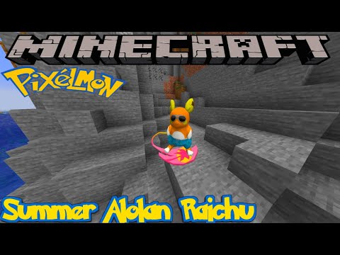 HOW TO FIND SUMMER ALOLAN RAICHU IN PIXELMON REFORGED - MINECRAFT GUIDE