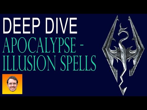 EVERY ILLUSION SPELL in the APOCALYPSE Skyrim Spell Mod!