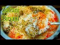 Chicken Zafrani Biryani Recipe Dehli Style Zafrani Biryani Chicken Dum Biryani