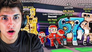 HİLE AÇIP EN NADİR SECRET ÇALDIM😱 - Roblox Steal A Brainrot