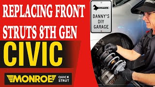 Replacing Front Struts on a 2009 8th generation Honda Civic: Complete DIY Guide.