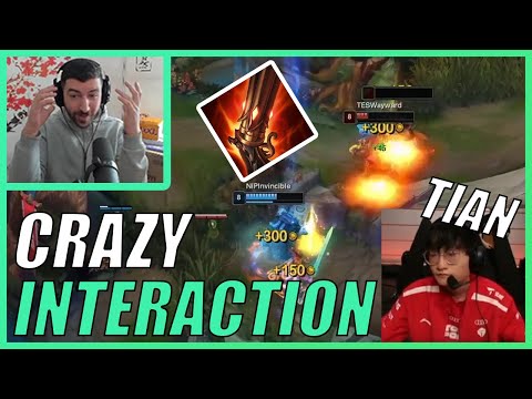 TES Tian Getting Sniped By Unfortunate Gragas Interaction