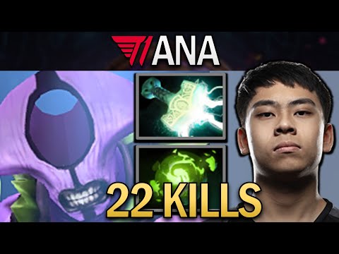 TI13 - Faceless Void Dota 2 7.32 Gameplay T1.Ana with 22 Kills and 1003 XPM - TI11