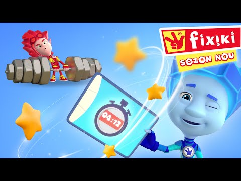 Cartea recordurilor Fixiki 🎯  Sezon NOU | Desene Animate pentru Copii