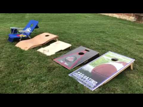 Know all about the different cornhole boards