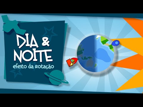 Dia & Noite - um efeito da rotação da Terra