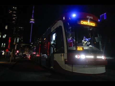 TTC Streetcar Party: Kerfluffle 23 - Fuzzy Tracks (Flexity Outlook 4548)