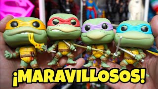 UNBOXING de mi regalo de NAVIDAD 🎄 ¡Los FUNKO POP de las TORTUGAS NINJA de la peli!