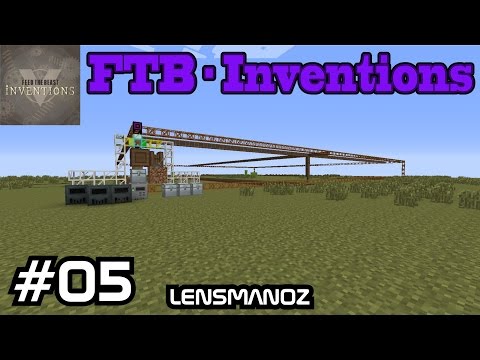 Lensmanoz - Minecraft - FTB Inventions - Ep 5 - Why you do that Quarry??