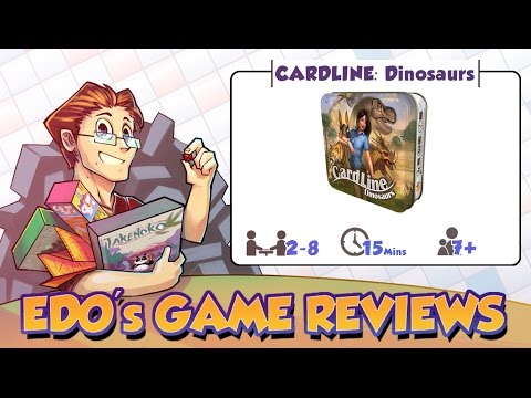 Edo's Cardline: Dinosaurs Card Game Review