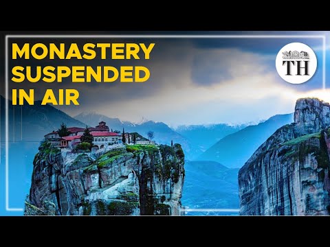 The monastery 'suspended in air'