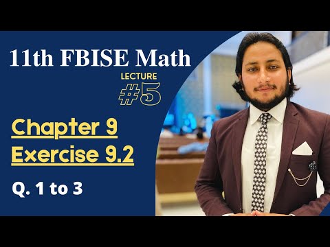 11th Class Math || Ch 9 Fundamental of Trigonometry || Exercise 9.2 Question no 1 to  3