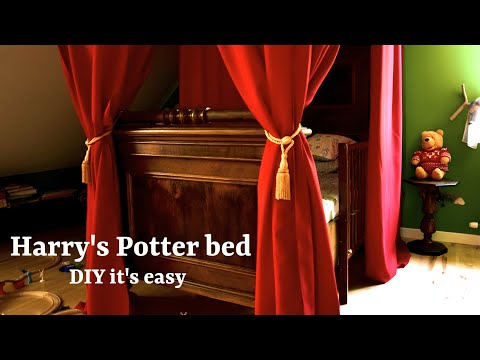 Four poster 2024 bed harry potter