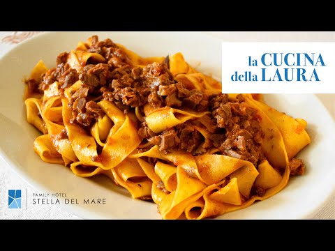 Pappardelle al ragù di rigaglie | La Cucina della Laura