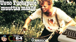 UUNO TURHAPURO MUUTTAA MAALLE – Commodore 64 (1986) | A cult classic of Finnish humor