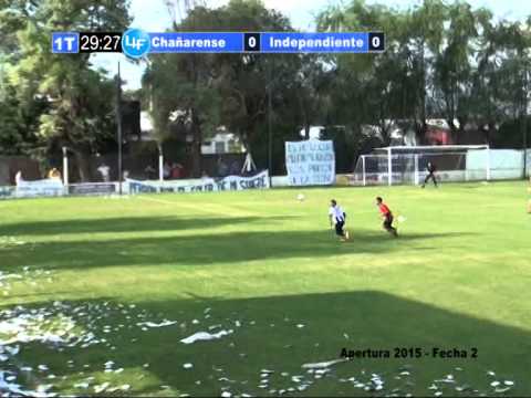 Chañarense 1 Vs Independiente 0 - 2da Fecha Apertura 2015 - resumen