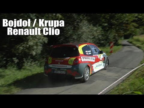 III Skoczowski Rally Sprint 2019 - Sebastian Bojdoł / Łukasz Krupa - Renault Clio
