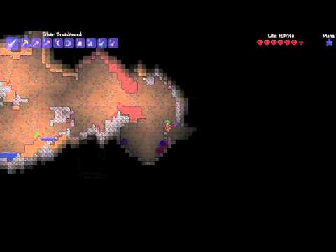 Terraria lets-play EP. 18 (2/3) :Dead end caves