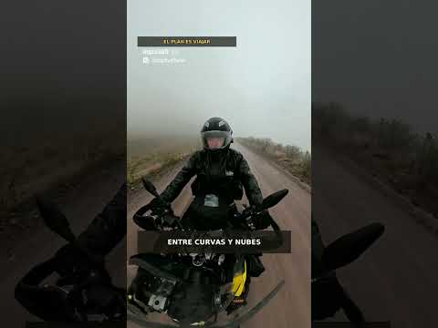 Cuesta del Obispo en moto y entre nubes | Camino a Cachi