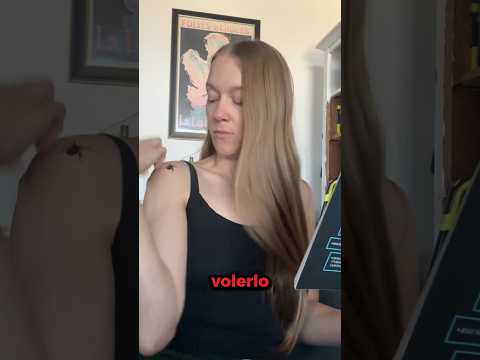 Ha un RAGNO sulla SPALLA?😨