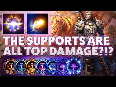 Anduin Lightbomb - THE SUPPORTS ARE ALL TOP DAMAGE?!? - Bronze 2 Grandmaster S1 2023