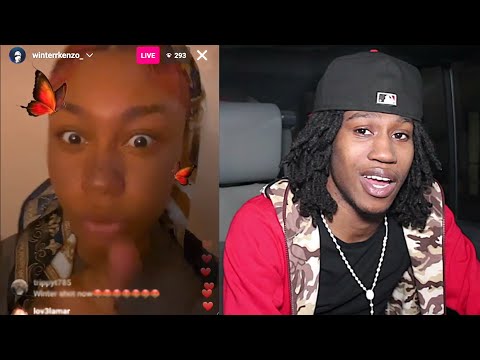 WinterDaBrat D*SSES Lee Drilly "YOURE NOT GETTING OUT!" & CLAIMS HE COPPED IT!