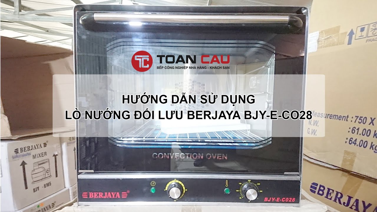 Lò nướng đối lưu BERJAYA BJY-E-CO28